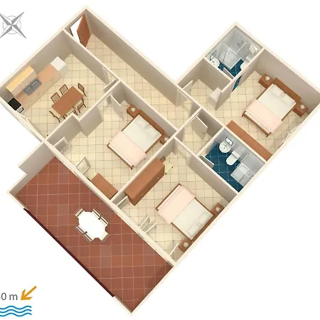 Family-friendly With Swimming Pool Valbandon, Fazana - 2201 * Штиньян